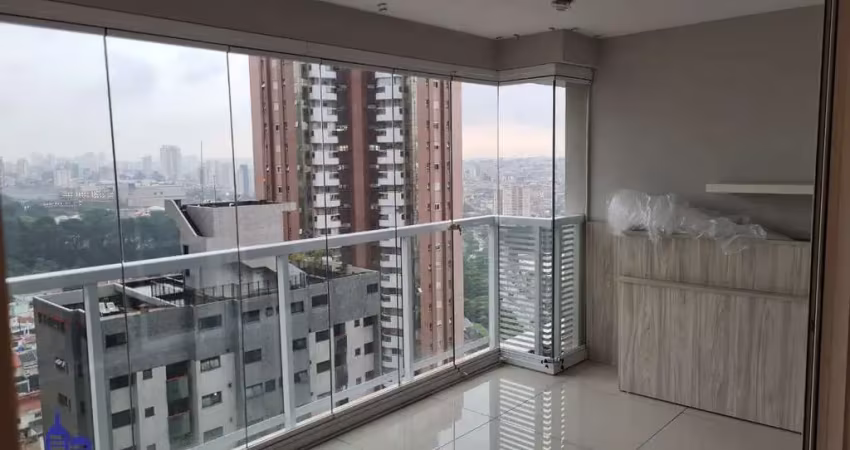 Lindo apartamento de 60 m²/1 dormitório/1 vaga/ varanda gourmet para locação no condomínio vision analia franco.