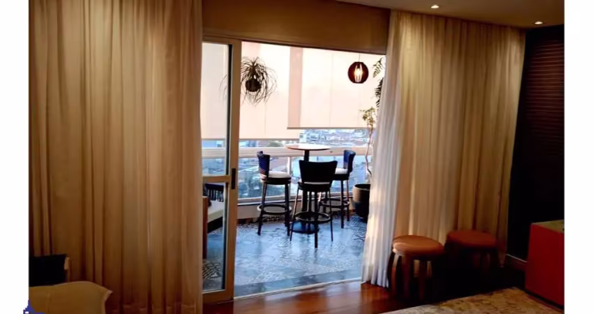 Excelente apartamento de 140 m²/3 dormitórios/2 vagas à venda no tatuapé