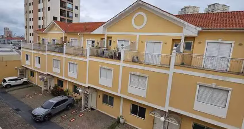 Lindo sobrado de condominio fechado mobiliado à venda na moóca, são paulo