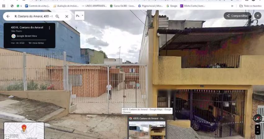 Terreno à venda na Rua Caetano do Amaral, Vila Cruzeiro, São Paulo