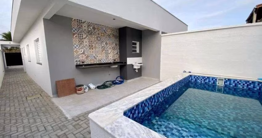 Casa para Venda em Itanhaém, Jardim Regina, 2 dormitórios, 1 suíte, 1 banheiro, 2 vagas