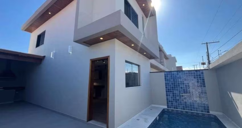 Casa para Venda em Peruíbe, Nova Peruibe, 2 dormitórios, 3 banheiros, 2 vagas