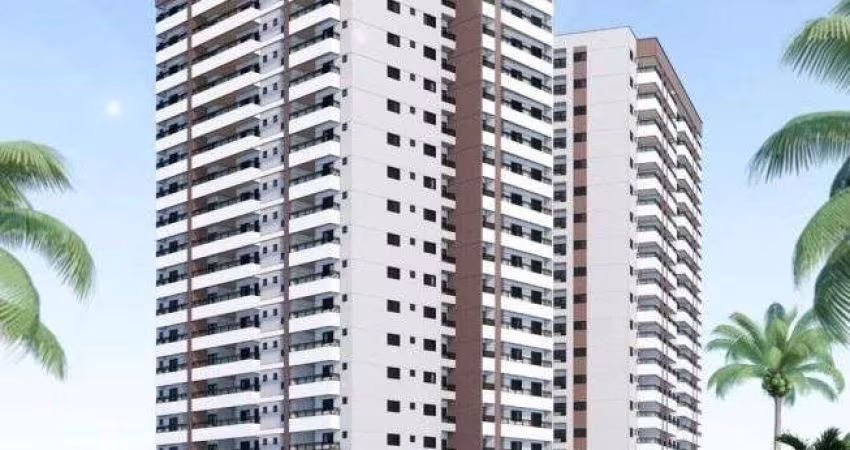 Apartamento para Venda em Praia Grande, Balneário Flórida, 2 dormitórios, 1 suíte, 1 banheiro, 1 vag