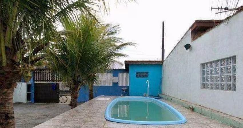 Casa com piscina à 450m do mar, Apenas 300 mil.