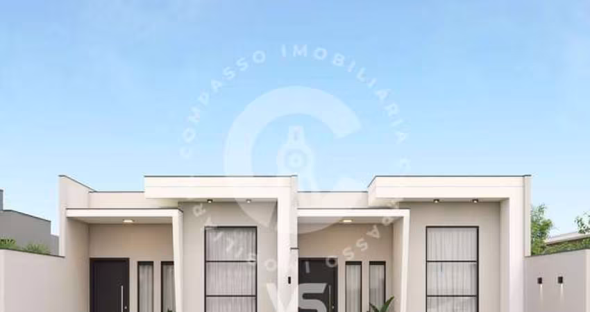 Casa de esquina com 2 quartos moderna e nova, Conjunto C, FOZ DO IGUACU - PR
