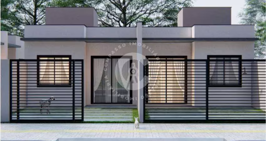 Casa com 2 dormitórios à venda, parque morumbi iii, foz do iguacu - pr