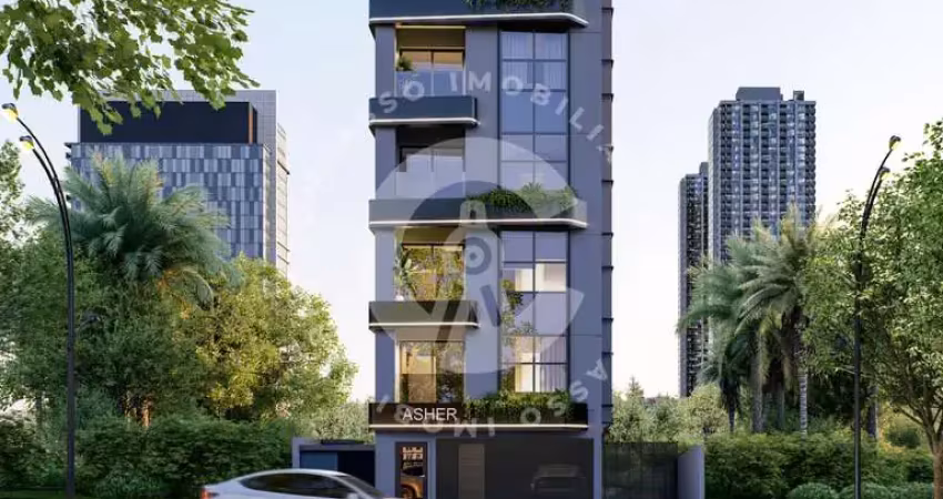 Studios à venda no condomínio asher em foz do iguaçu  rooftop e lazer exclusivo