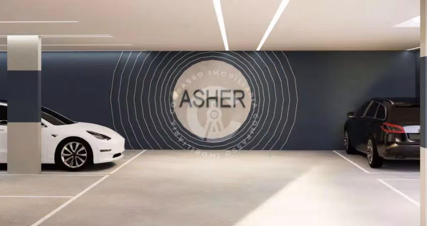 Studios à venda no condomínio asher em foz do iguaçu  rooftop e lazer exclusivo