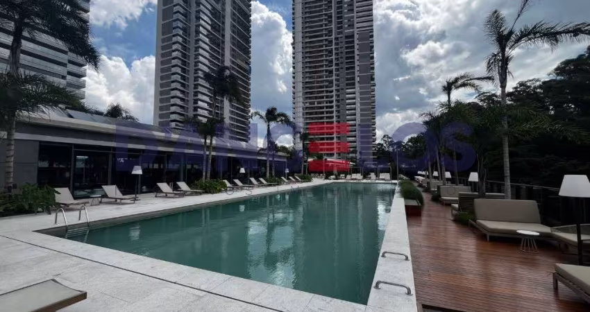 Apartamento de alto padrão no Jardim Fonte do Morumbi, São Paulo-SP: 3 quartos, 3 suítes, 2 salas, 5 banheiros, 3 vagas, 186m².