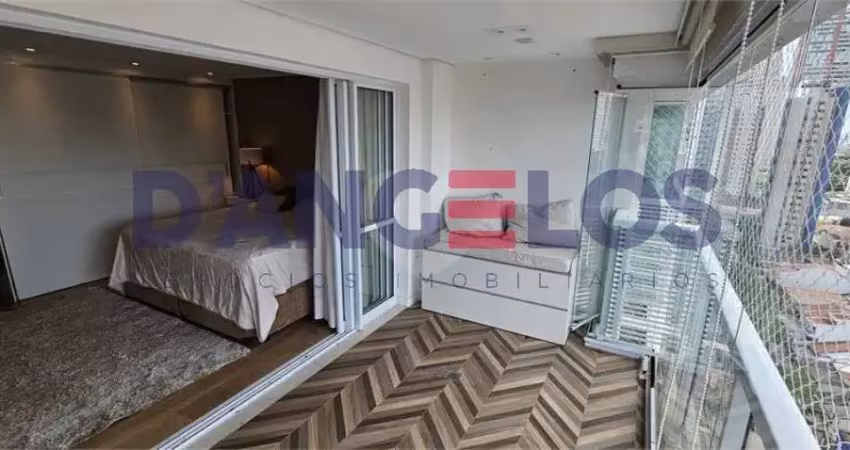Excelente oportunidade Apartamento à venda em São Paulo-SP, Anália Franco! 1 quarto, 2 salas, 1 banheiro, vaga de garagem, 52 m².