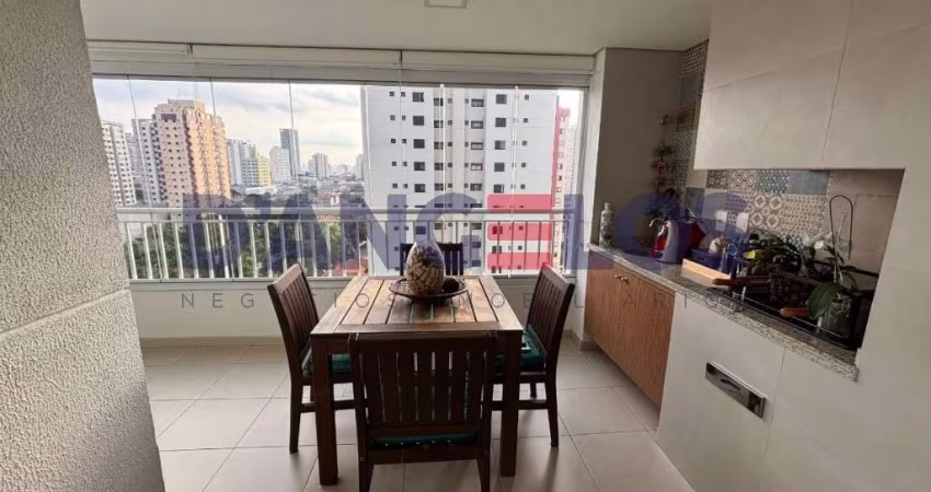 Apartamento à venda na Mooca com 3 quartos, 1 suíte, 2 salas, 2 banheiros, 2 vagas de garagem e 97m² de área - São Paulo-SP!