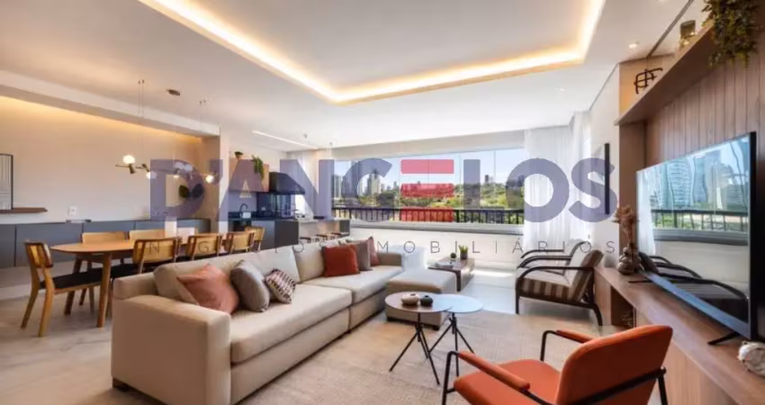 Apartamento luxuoso no anália franco: 3 suítes, vista privilegiada para o parque ceret - aproveite!