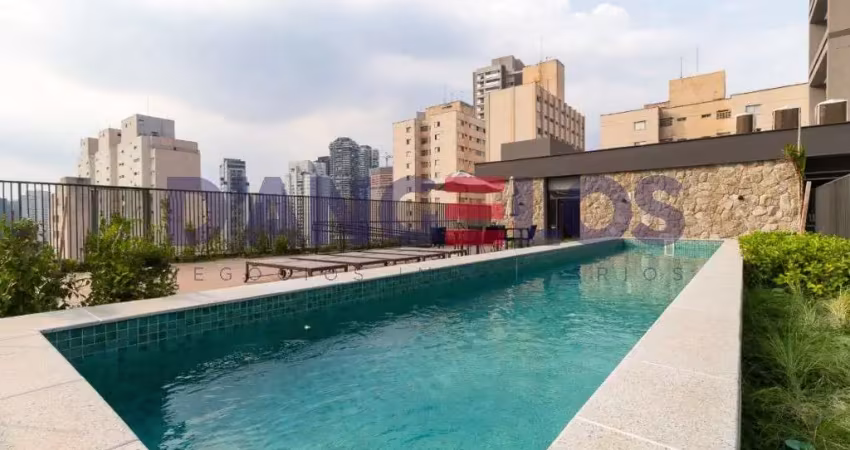 Apartamento à venda em são paulo-sp, no bairro santo amaro: 1 quarto, 1 sala, 1 banheiro, área de 22m². venha conferir!