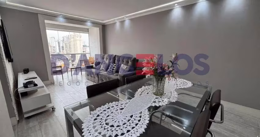 Apartamento à venda em são paulo-sp, tatuapé: 3 quartos, 2 suítes, 2 salas, 3 banheiros, 2 vagas de garagem - 87,00 m².
