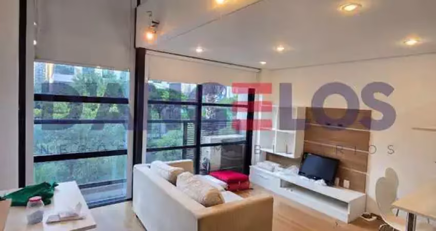 Loft de luxo na vila nova conceição: para locação - 1 suíte e 45m² em são paulo-sp