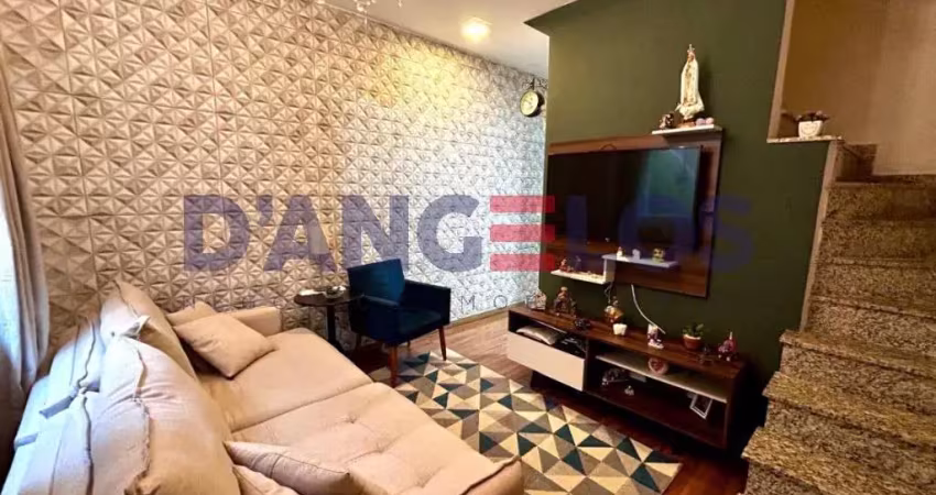 Excelente sobrado em condomínio à venda em vila carrão, são paulo-sp: 2 quartos, 2 suítes, 2 salas, 3 banheiros, 1 vaga, 58,00 m².