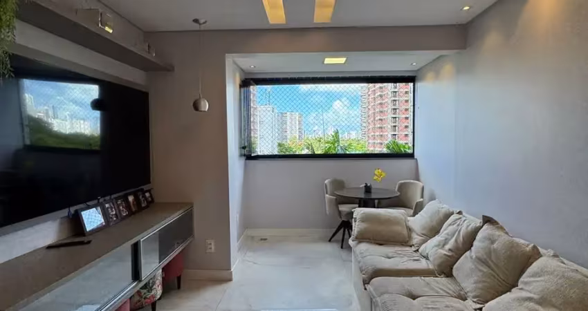 Edf. pisom - apartamento no bairro do parnamirim com 3 quartos sendo 1 suíte com 100m² por r$ 720mil.