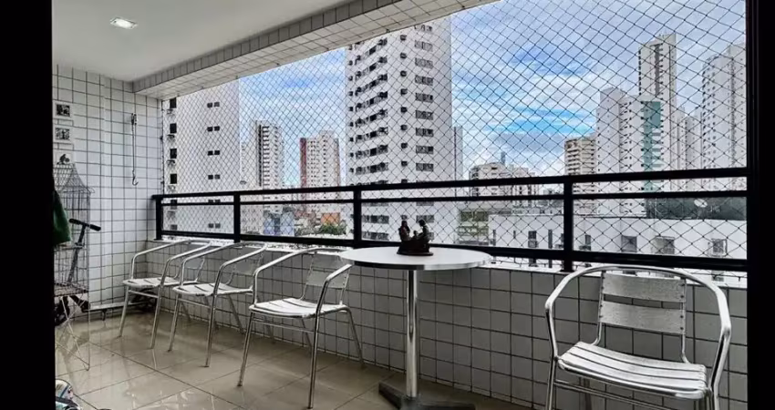 Apartamento no bairo da madalena com 4 quartos sendo 3 suítes com 154m² com lazer e 3 vagas de garagem  por r$ 1.250.000,00.