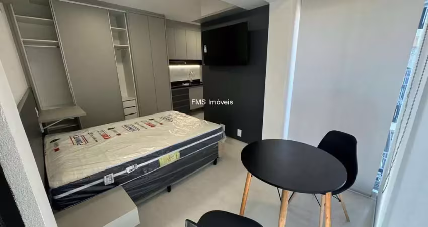 Apartamento para locação no paraíso, são paulo-sp: 1 quarto, 1 sala, 1 banheiro, 30m² de área.