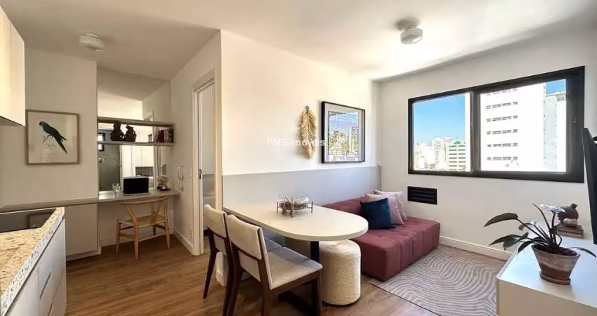 Apartamento à venda na bela vista, são paulo: 1 quarto, 1 sala, 1 banheiro, 34m² de área