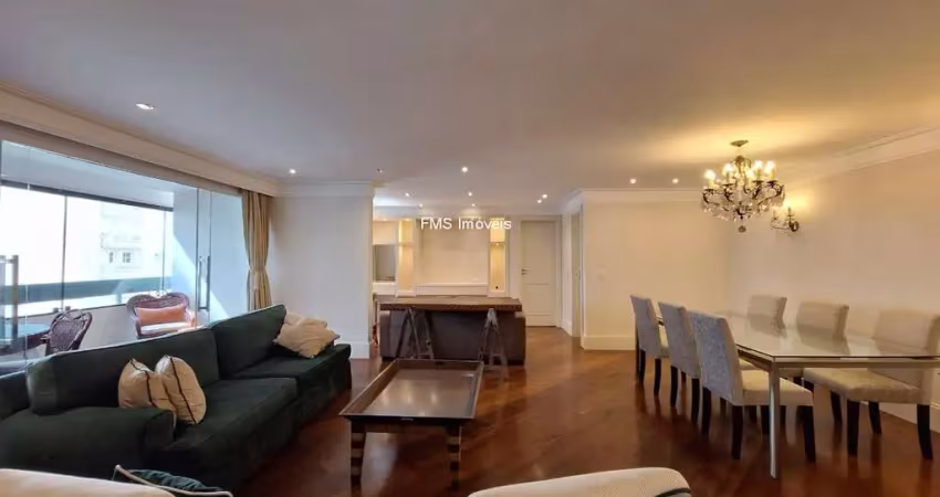 Apartamento para locação em moema, com 4 suítes, 1 sala, 4 banheiros, 2 vagas, 147m²!