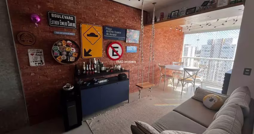 Apartamento  56m² - 2 dormitorios- 1 suite - 1 vaga- vila santa catarina
