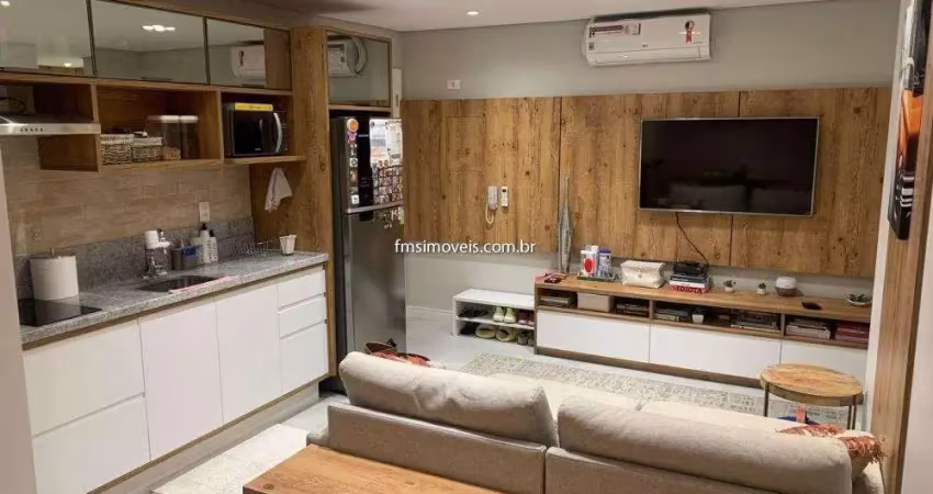 Apartamento com 1 quarto à venda na Rua Flórida, 103, Brooklin, São Paulo