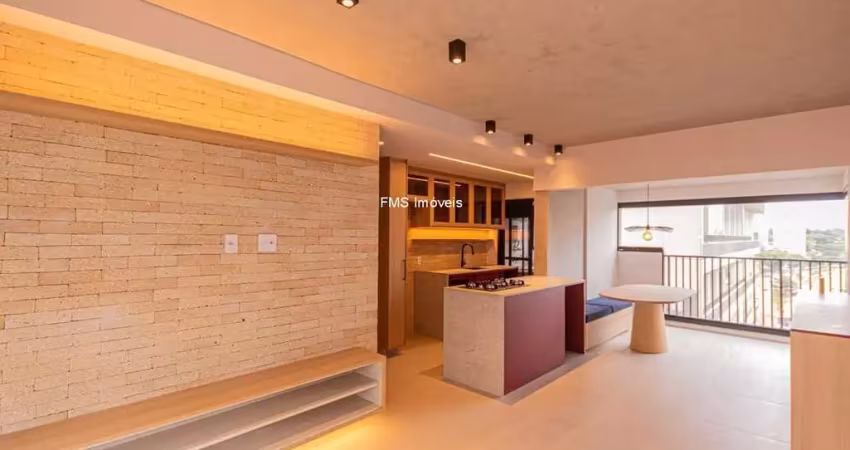Apartamento novo para locação com 2 suítes + escritório no brooklin