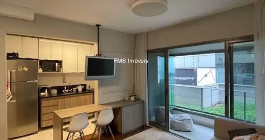 Apartamento à venda na consolação, são paulo-sp: 1 quarto, 1 sala, 1 banheiro, 1 vaga de garagem e 49m²!