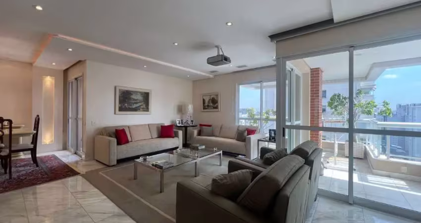 Apartamento tipo para venda em indianópolis com 4 quartos, sendo 3 suítes, 195m²