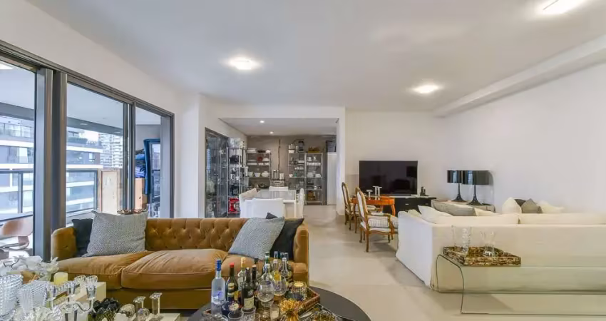 Apartamento tipo para venda em campo belo com 3 quartos, sendo 3 suítes, 186m²