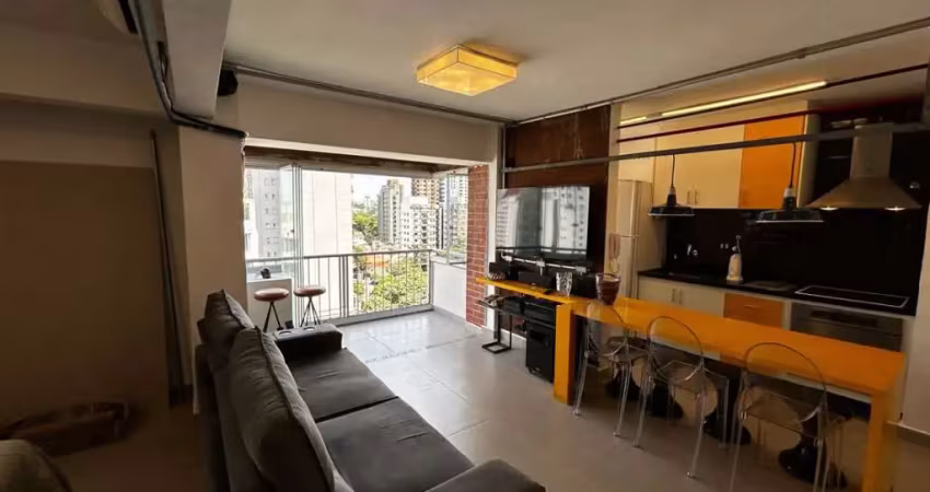 Apartamento tipo para venda em moema com 1 quarto, 45m²