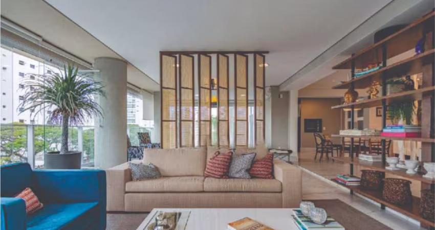 Apartamento tipo para venda em moema com 3 quartos, sendo 3 suítes, 278m²