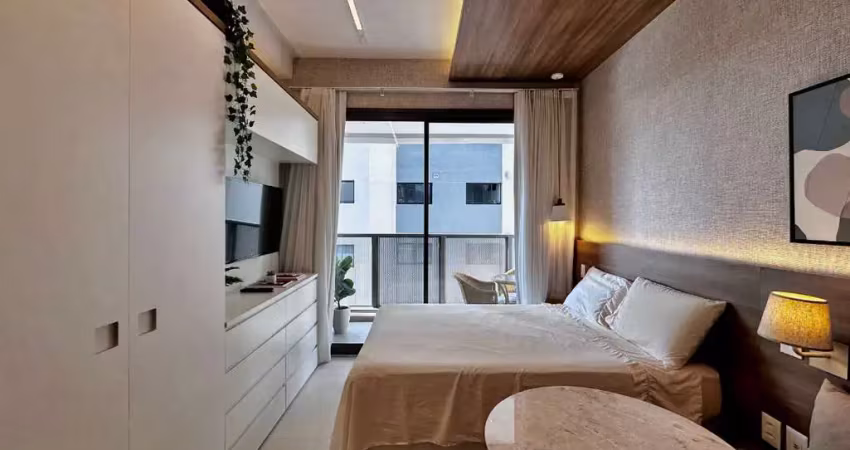 Studio para venda em moema com 1 quarto, sendo 1 suíte, 27m²