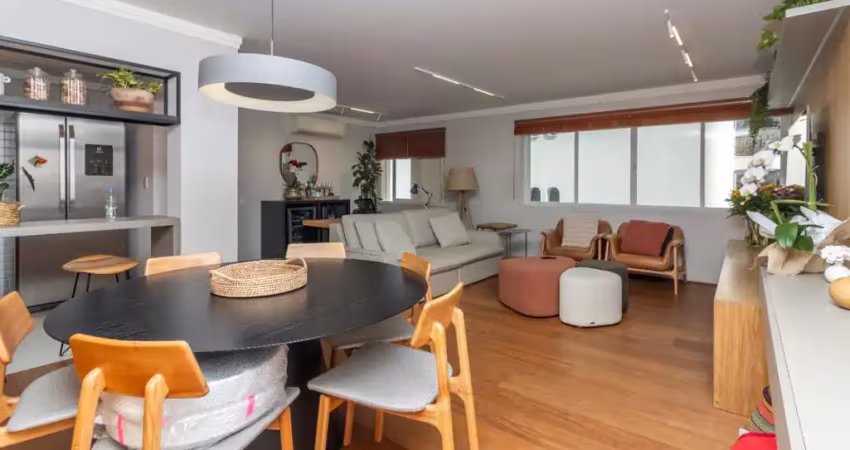 Apartamento tipo para venda em moema com 2 quartos, sendo 2 suítes, 113m²