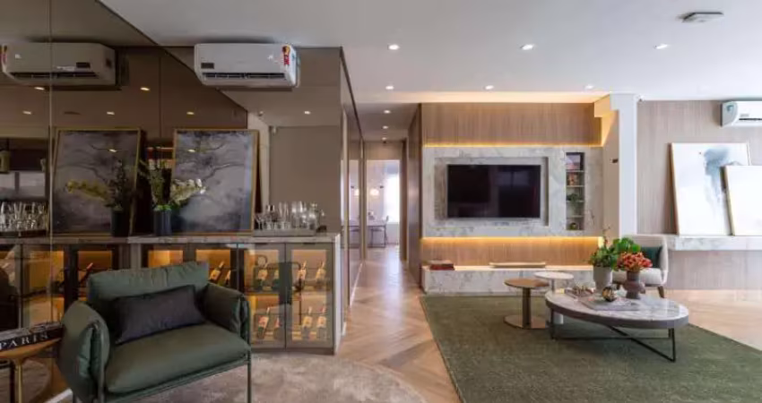 Apartamento tipo para venda em perdizes com 3 quartos, sendo 3 suítes, 136m²