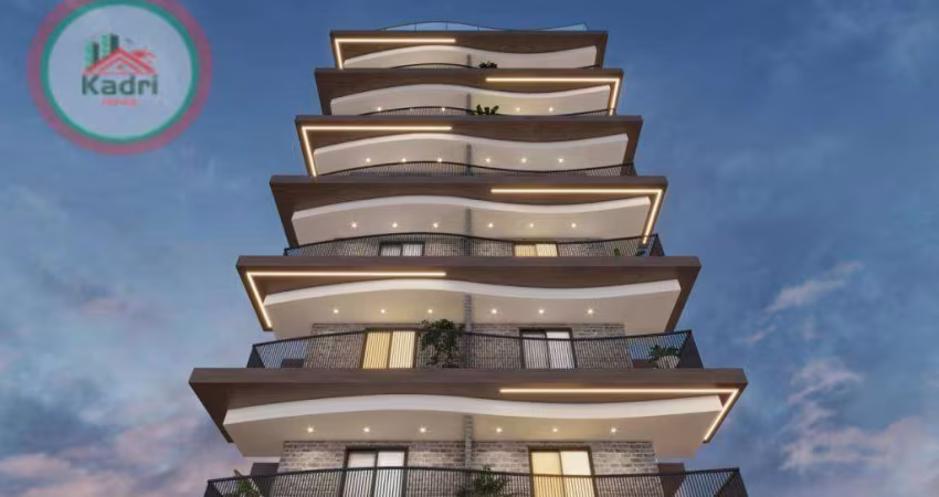 Apartamento com 2 dormitórios à venda, 58 m² por R$ 499.000,00 - Tupi - Praia Grande/SP