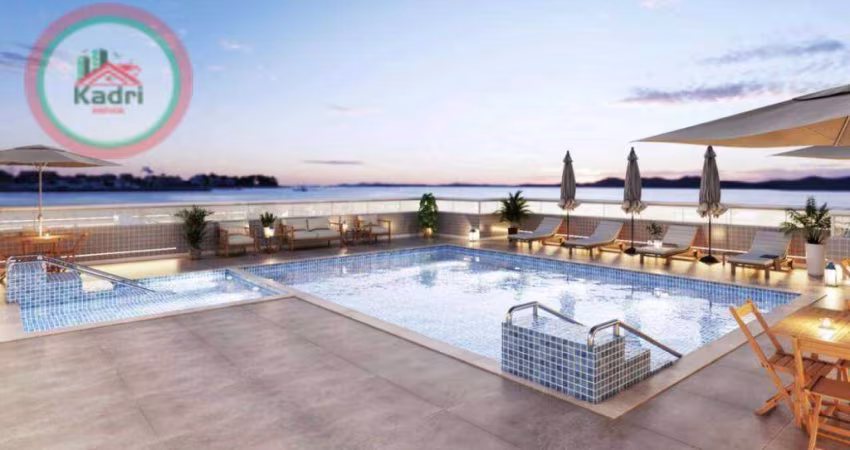 Apartamento com 2 dormitórios à venda, 84 m² por R$ 598.130,52 - Canto do Forte - Praia Grande/SP