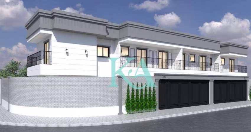 Sobrado com 3 dormitórios à venda, 127 m² por R$ 900.000,00 - Vila Guilhermina - Praia Grande/SP