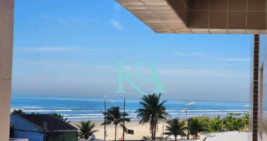 Apartamento com 2 dormitórios 1 Suíte Vista Lateral Mar  à venda, 79 m² por R$ 450.000 - Mirim - Praia Grande/SP