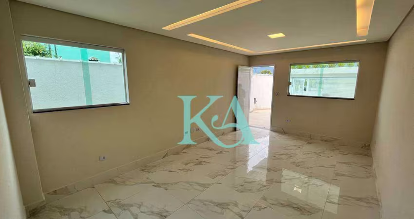 Sobrado com 2 dormitórios à venda, 67 m² por R$ 395.000,00 - Vila Caiçara - Praia Grande/SP