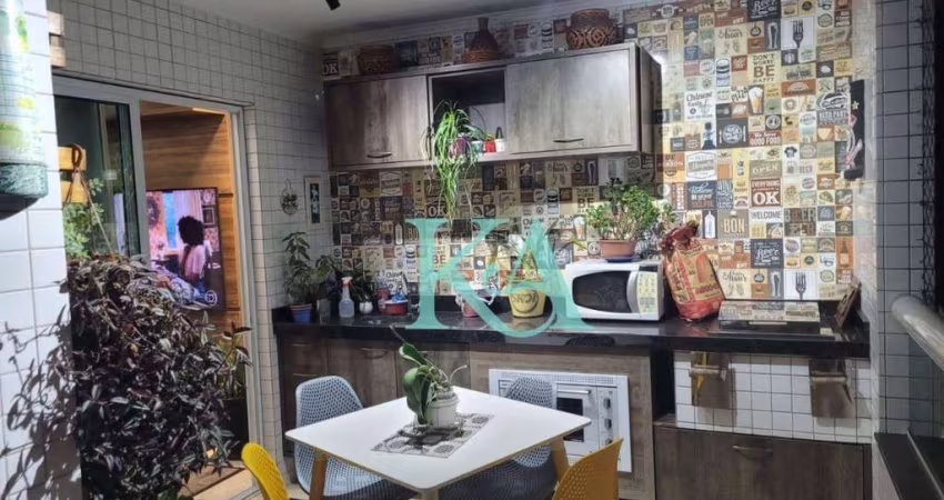 Apartamento com 3 dormitórios à venda, 130 m² por R$ 1.200.000,00 - Canto do Forte - Praia Grande/SP