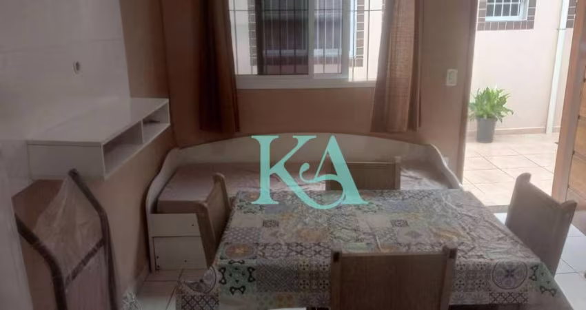 Casa condomínio com 1 dormitório quintal privativo à venda, 33 m² por R$ 200.000 - Maracanã - Praia Grande/SP