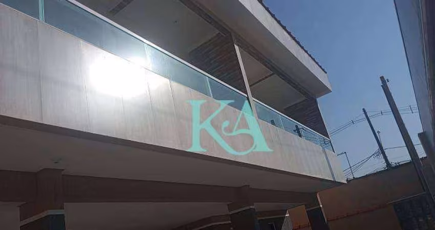 Sobrado condominio com 2 dormitórios à venda, 67 m² por R$ 320.000 - Canto do Forte - Praia Grande/SP