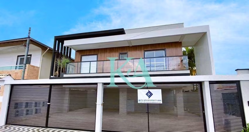Sobrado com 2 dormitórios à venda, 61 m² por R$ 310.000 - Tude Bastos (Sítio do Campo) - Praia Grande/SP