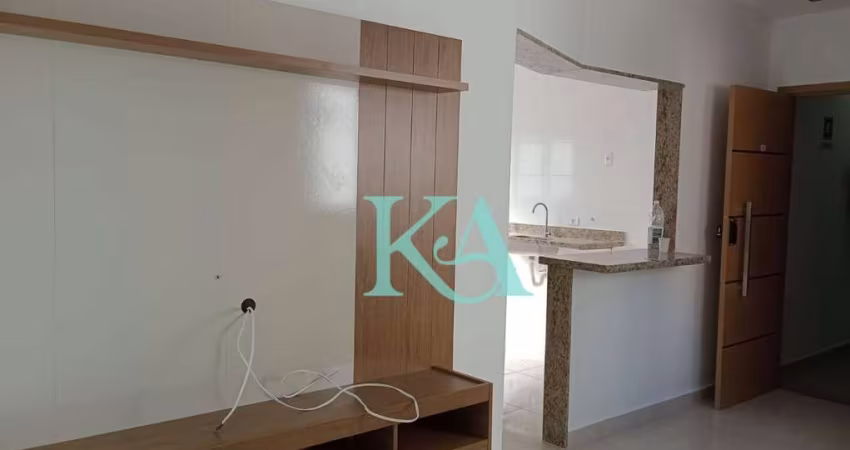 Apartamento com 1 dormitório à venda, 57 m² por R$ 375.000 - Vila Guilhermina - Praia Grande/SP