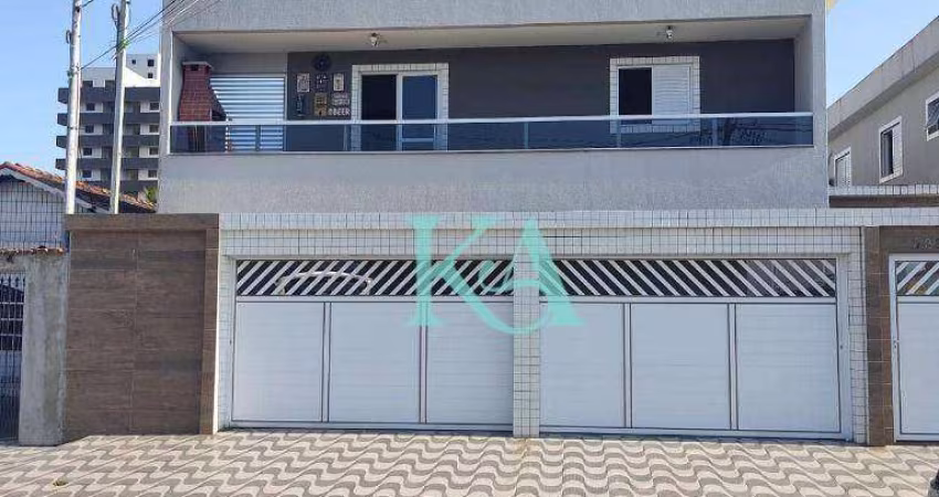 Sobrado com 2 dormitórios à venda, 54 m² por R$ 320.000,00 - Vila Assunção - Praia Grande/SP