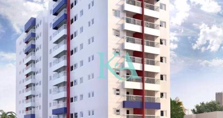 Apartamento com 2 dormitórios à venda, 67 m² por R$ 507.375 - Caiçara - Praia Grande/SP