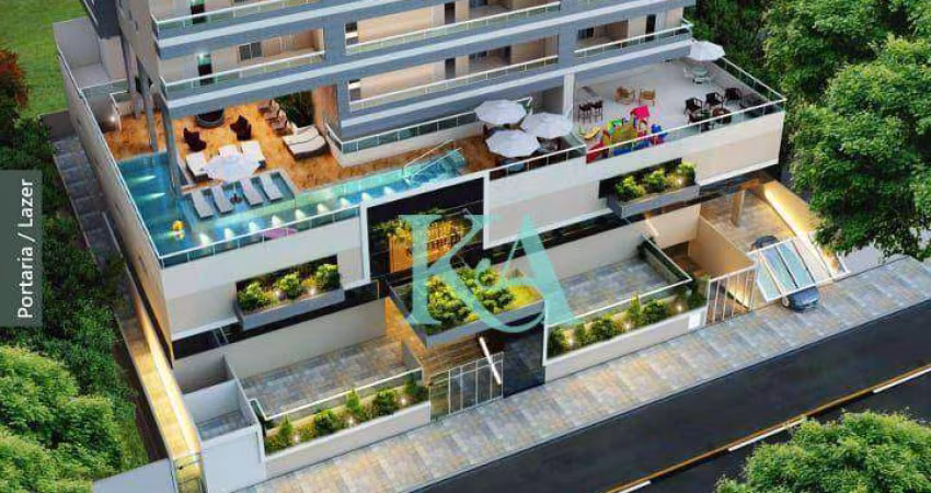 Lançamento Apartamento com 2 dormitórios 1 Suíte à venda, 73 m² por R$ 546.416 - Canto do Forte - Praia Grande/SP