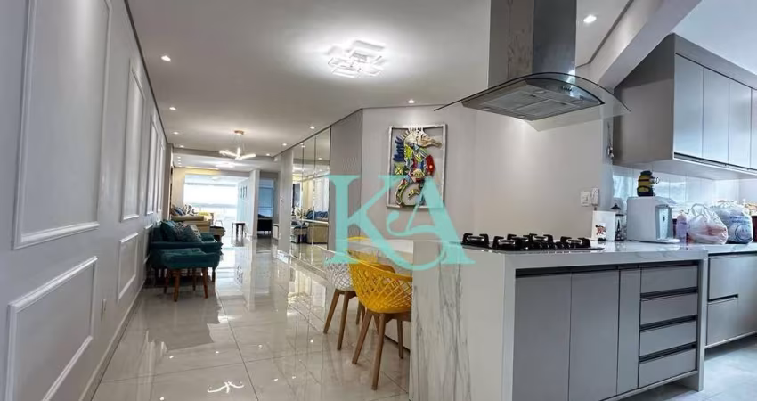 Apartamento com 3 dormitórios à venda, 150 m² por R$ 1.600.000,00 - Aviação - Praia Grande/SP